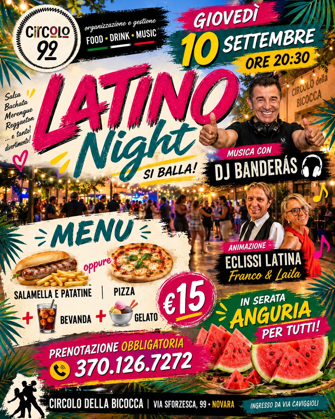 Locandina LATINO Night