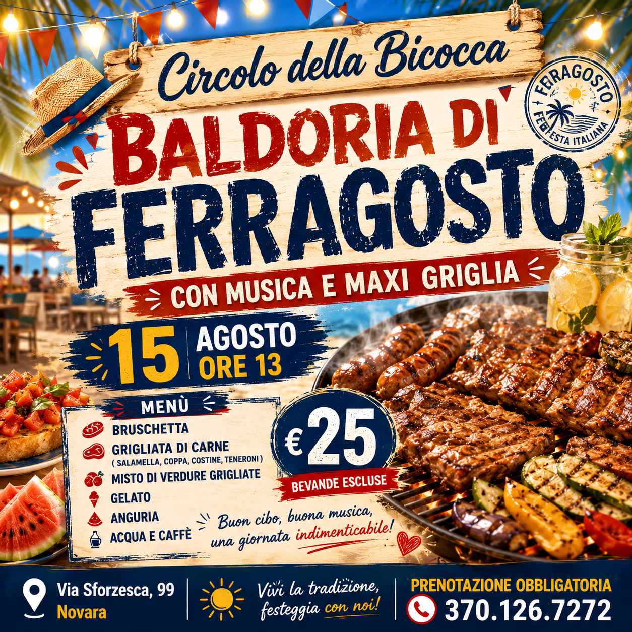 Locandina BALDORIA DI FERRAGOSTO